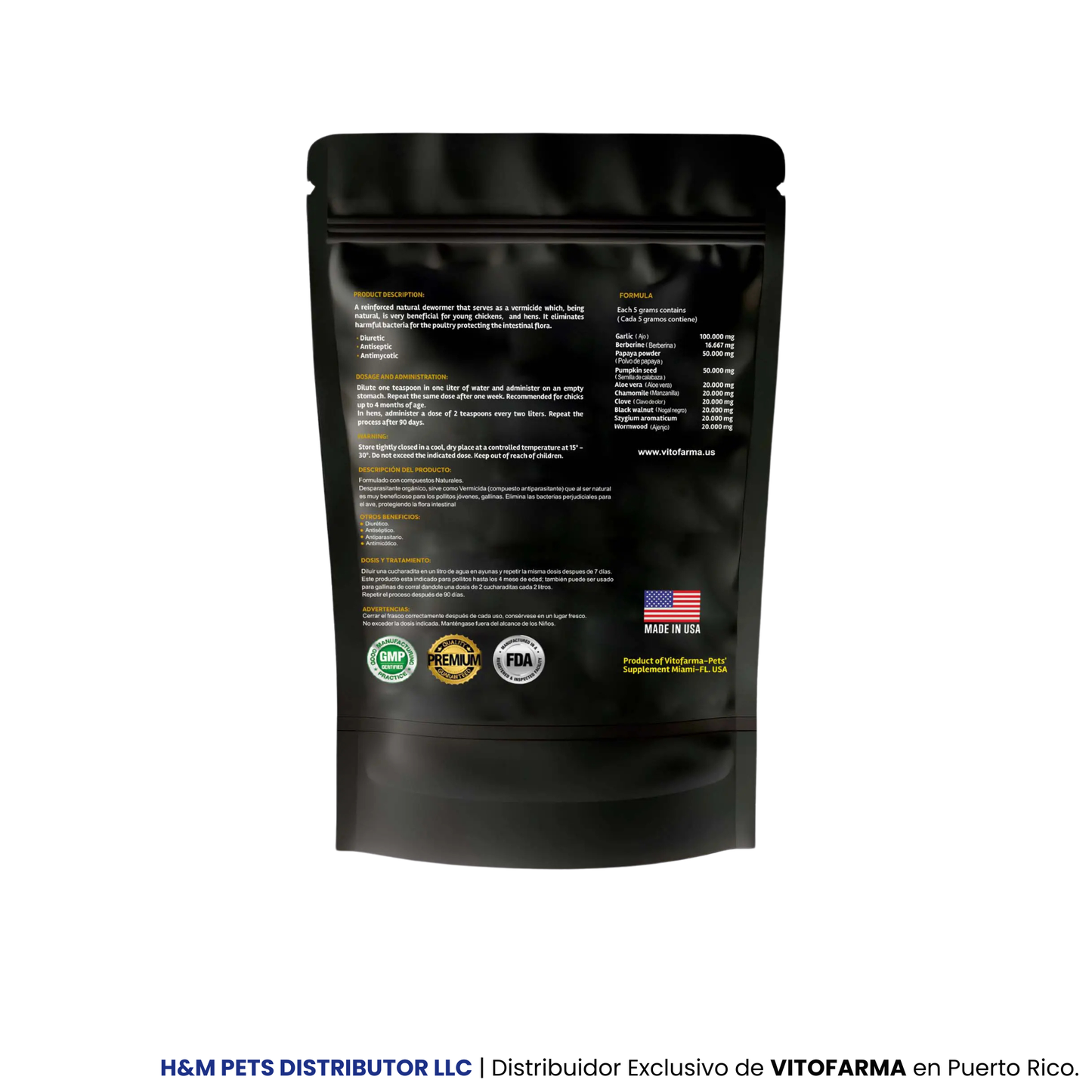 Natural Dewormer for Chicks – Depurox baby 300g
