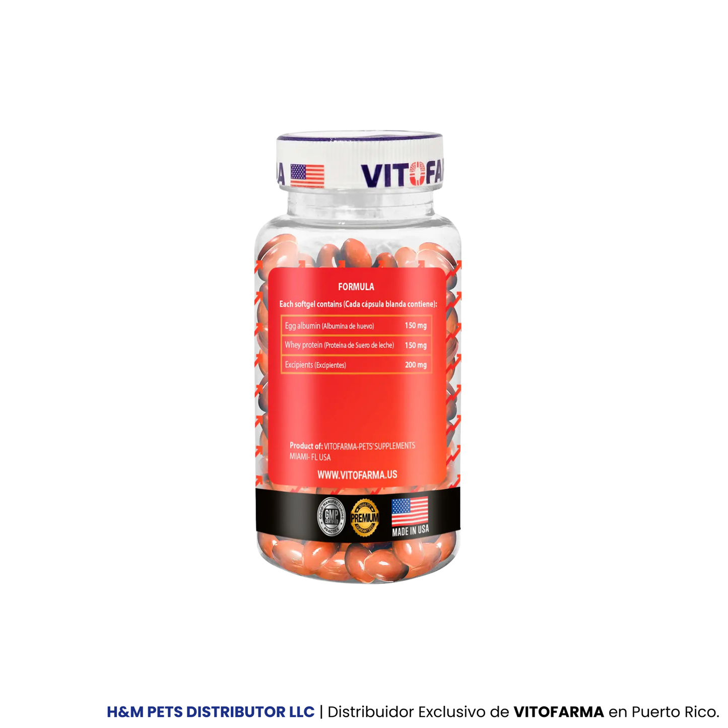 Protein For Rooster 100 Softgels