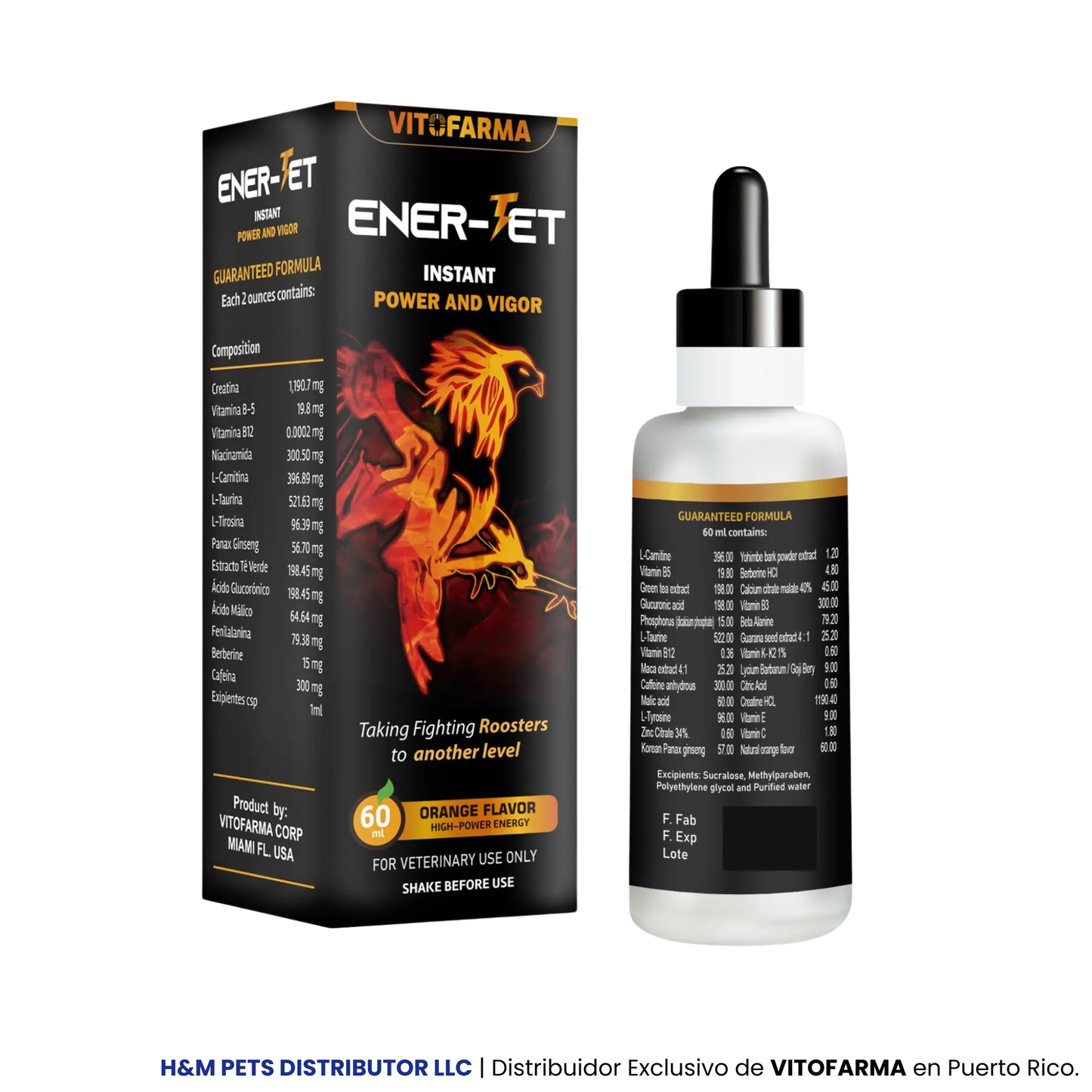 Ener-Jet 60 ML Estimulantes y Energizante