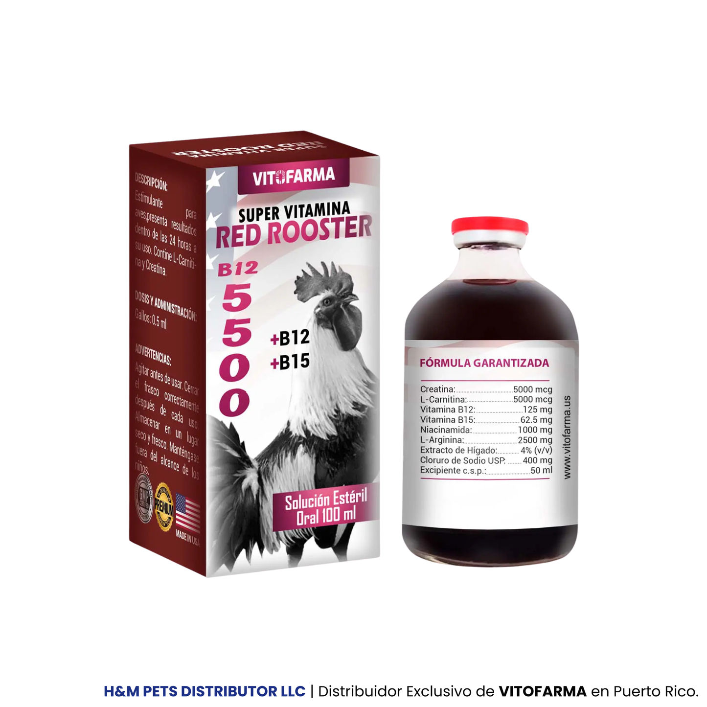 Red Rooster B12 5500 –50ML/20ML