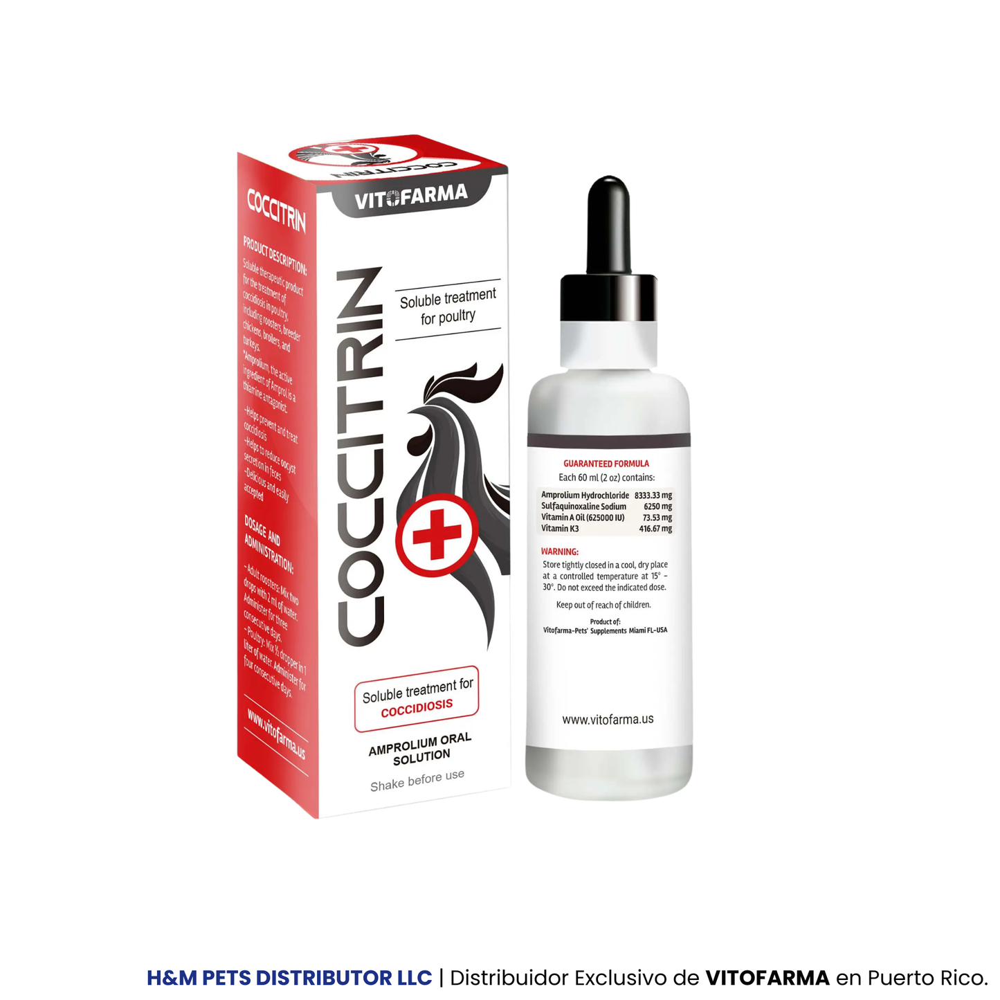 Coccitrin 60ml – Tratamiento Soluble