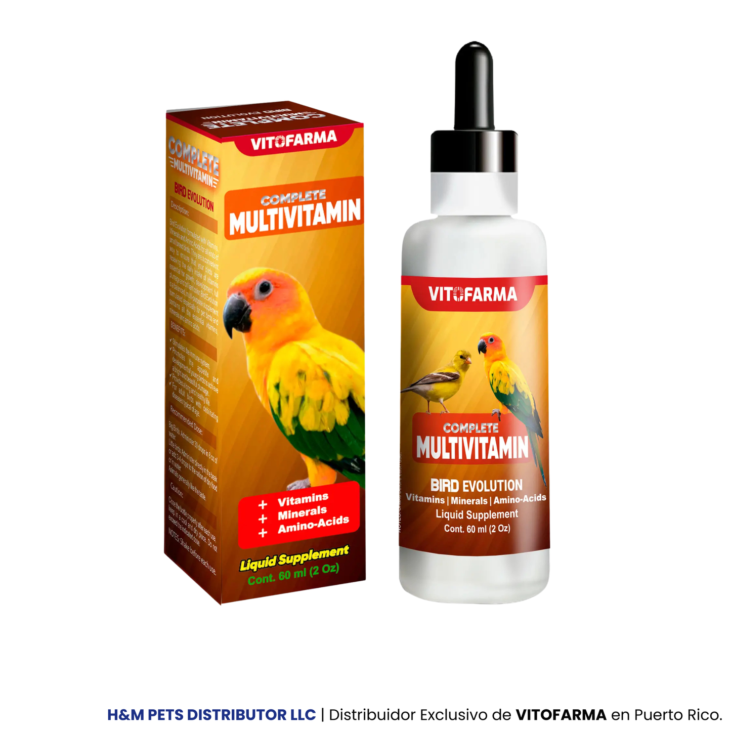 Multivitamínico completo Bird Evolution / 60 ML