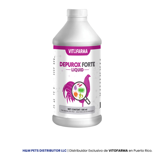 Desparasitante natural para gallos – Depurox forte 500 ML