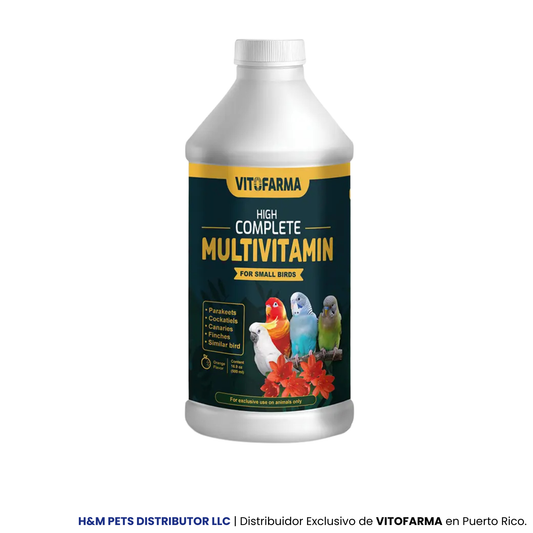 Multivitamínico completo para pájaros 500 ML