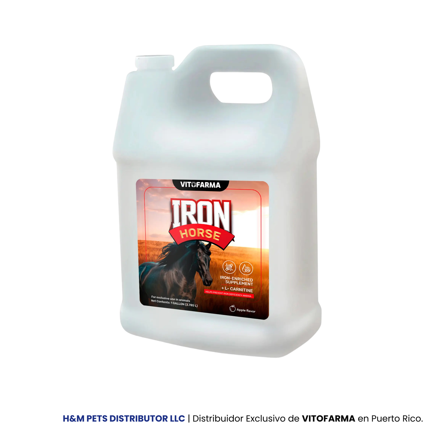 Suplemento de Hierro para caballos Anémicos – Iron HORSE