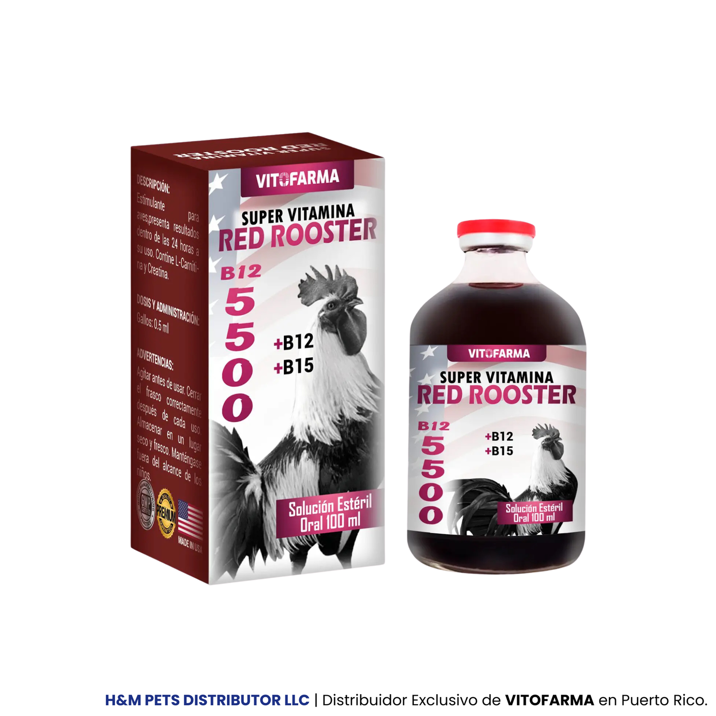 Red Rooster B12 5500 –50ML/20ML
