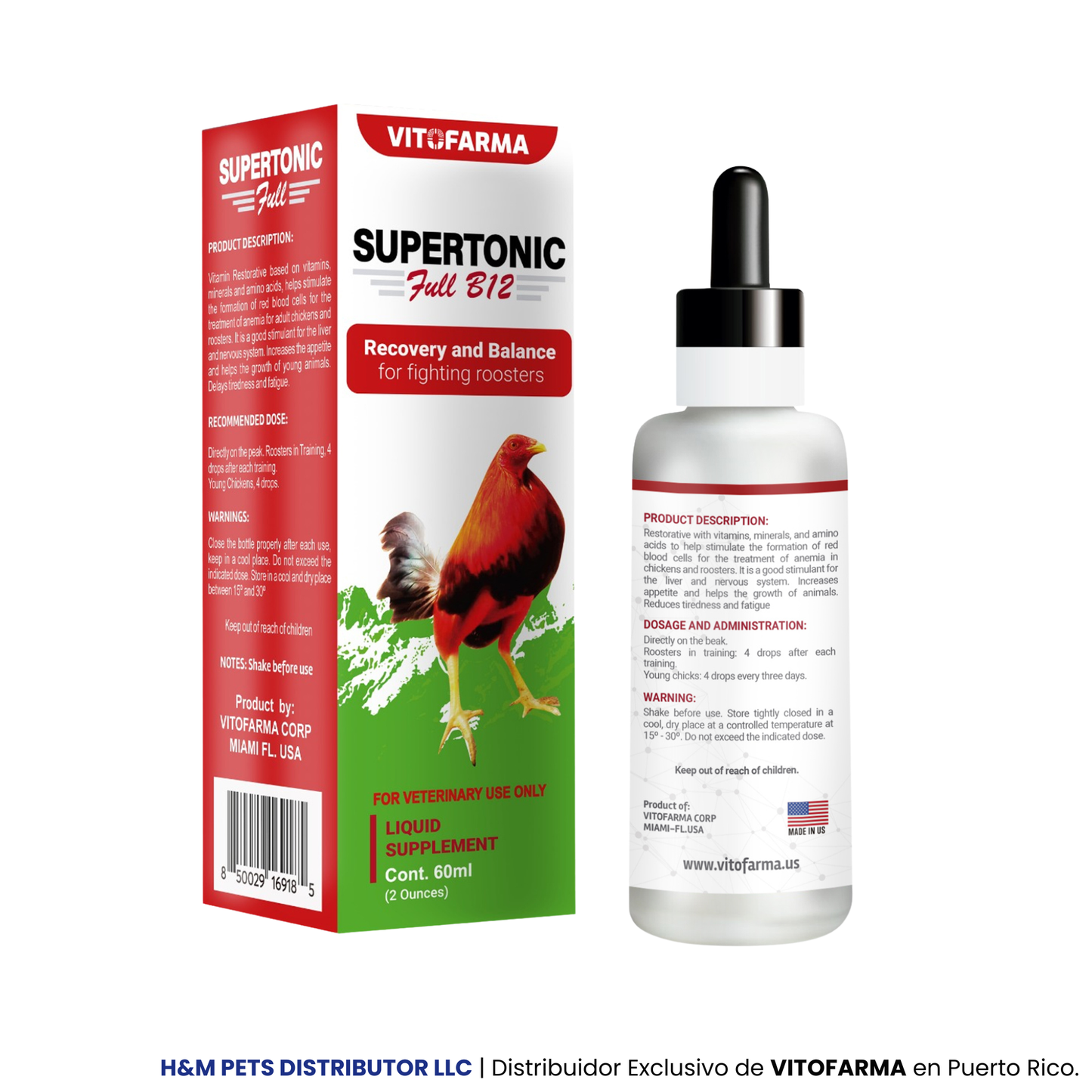 Supertonic full B12 60 ML / 500 ML
