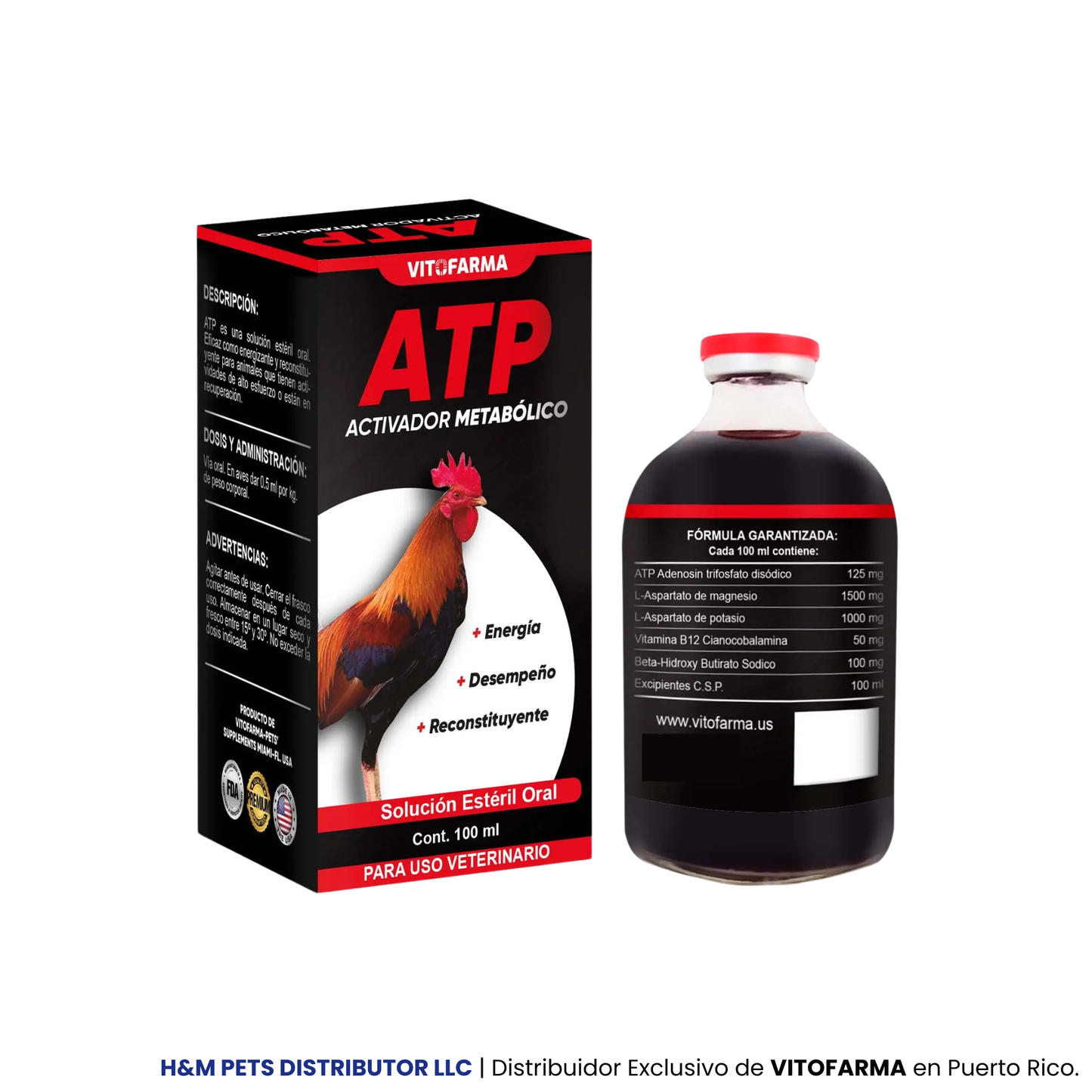 ATP para gallos 20 ML