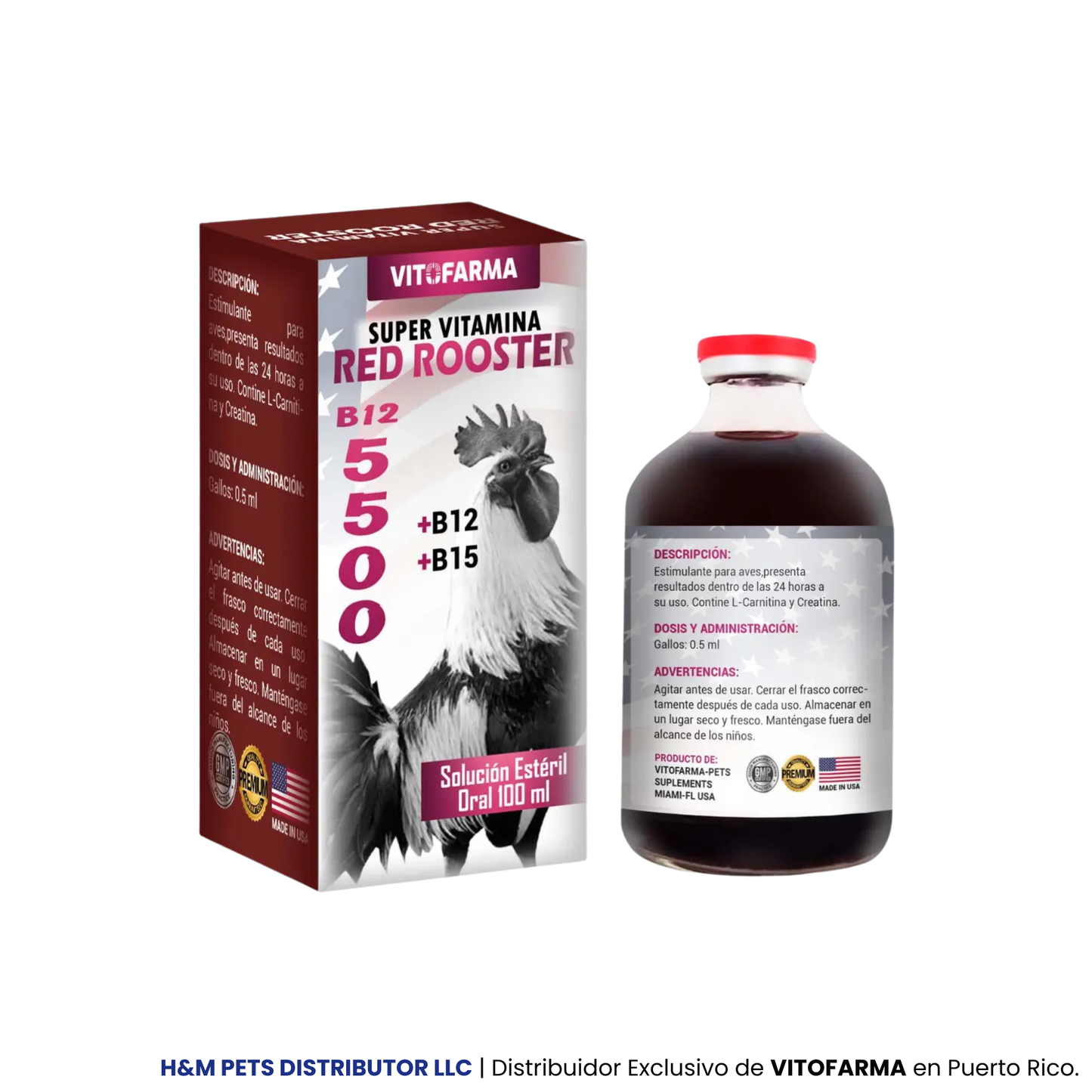 Red Rooster B12 5500 –50ML/20ML