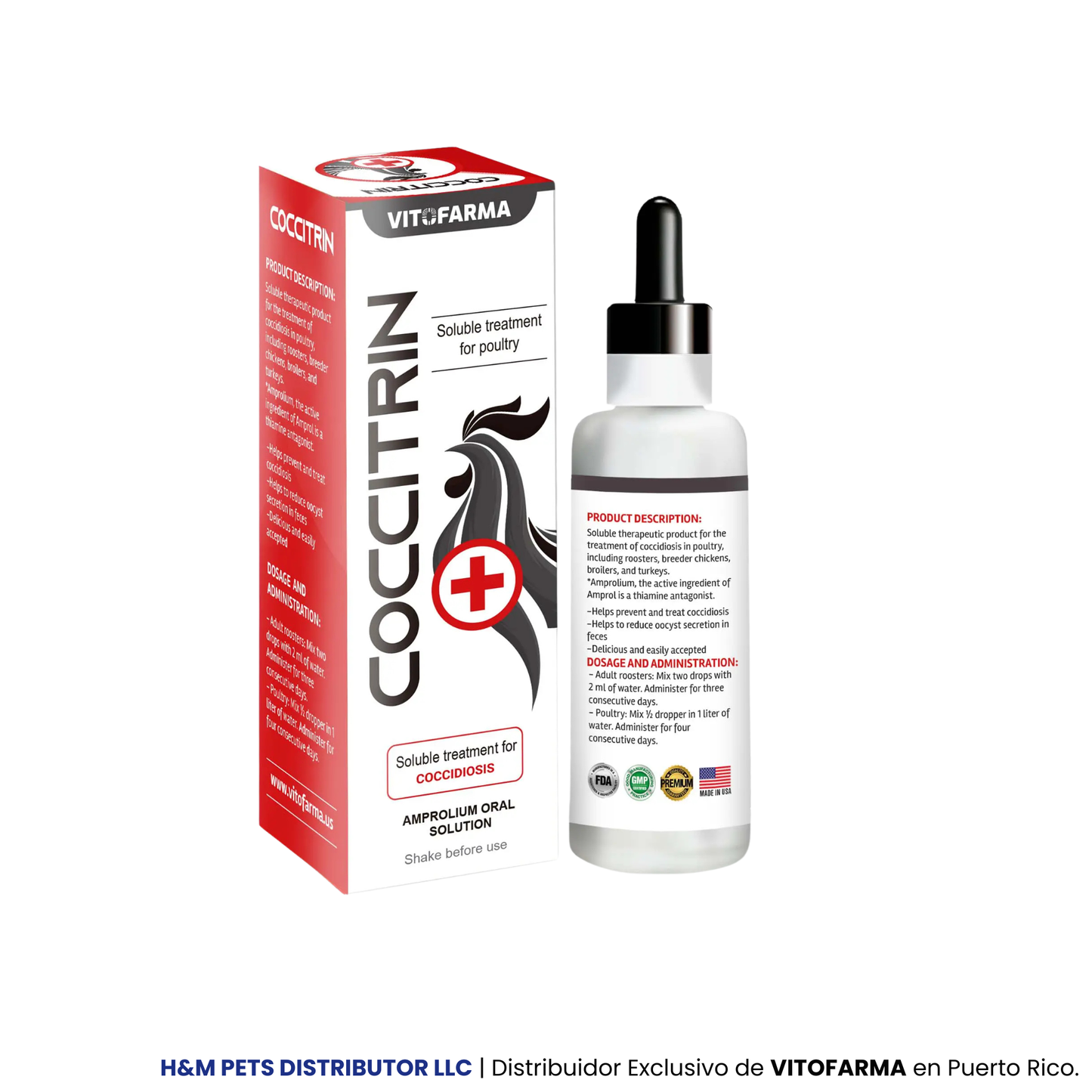 Coccitrin 60ml – Tratamiento Soluble