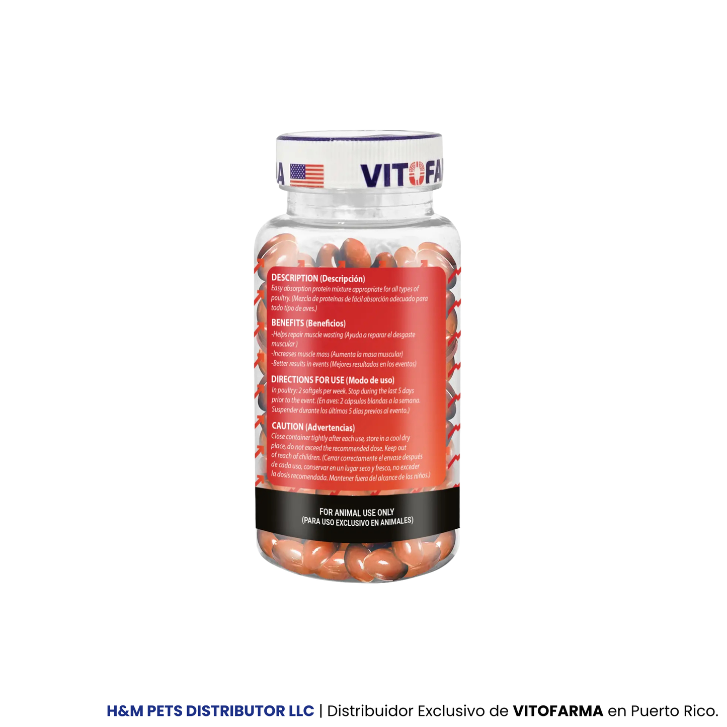 Protein For Rooster 100 Softgels