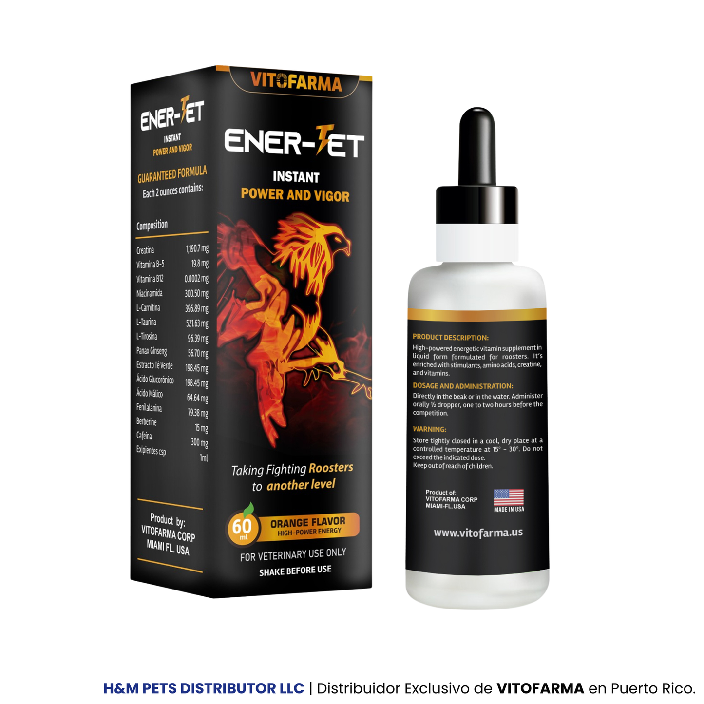 Ener-Jet 60 ML Estimulantes y Energizante