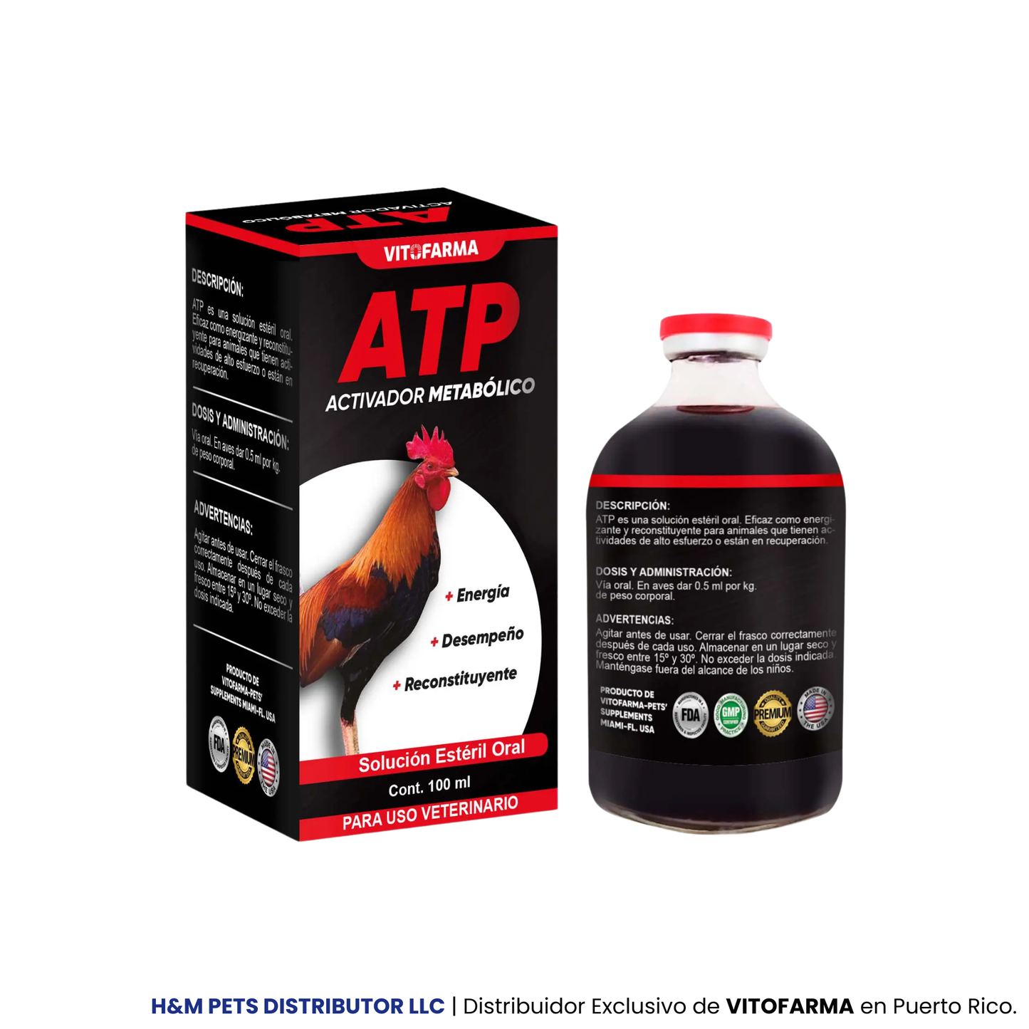 ATP para gallos 20 ML