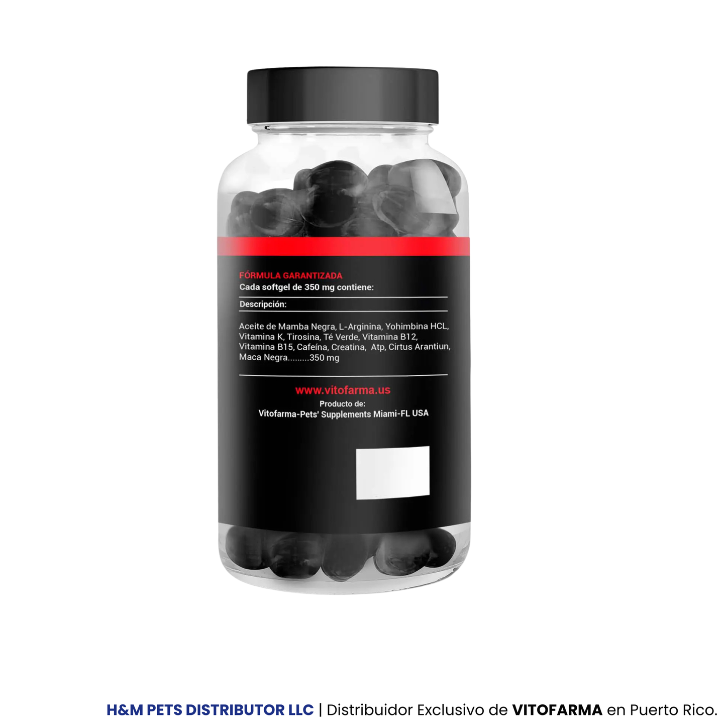 Mamba Rooster Energizante Potente 100 softgels
