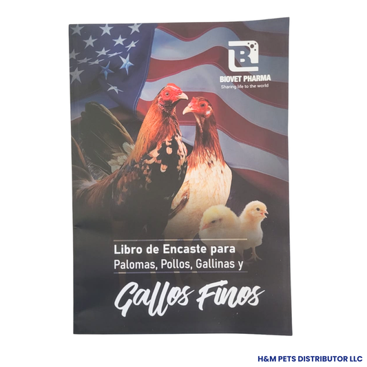 Libro de Encaste para Palomas, Pollos, Gallinas y Gallos Finos